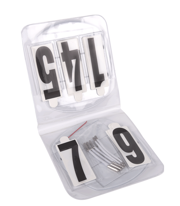 Show Head Numbers 3+4 Digit