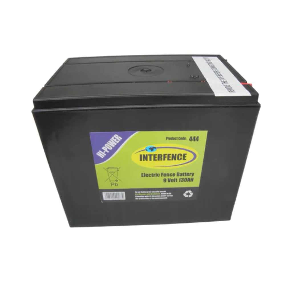 9V 130 Amp Fencing Battery