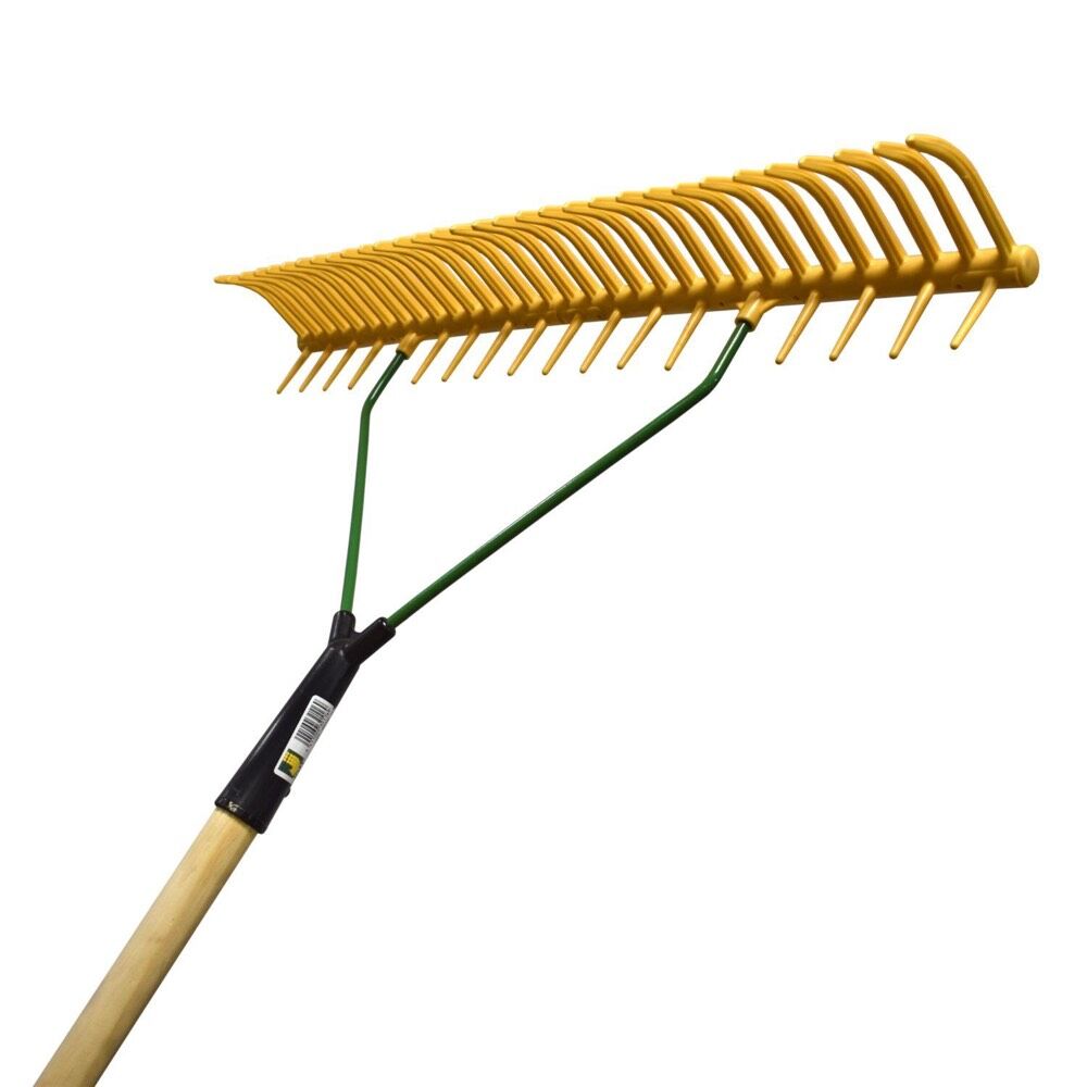 Plastic Yellow Rake