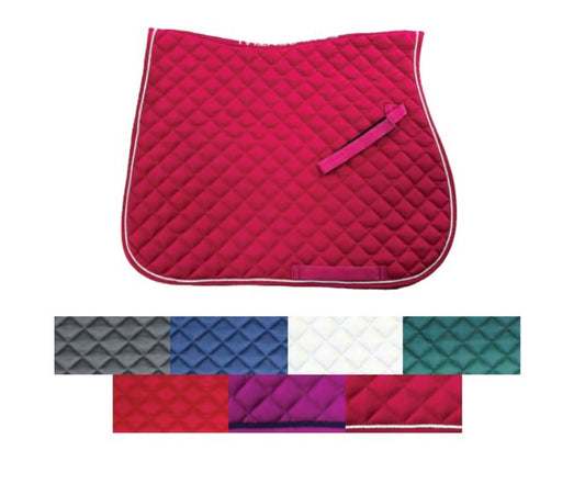 Cotton Quilted Saddlecloth