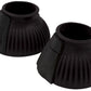 Ribbed Bell Boots With Touch Tape